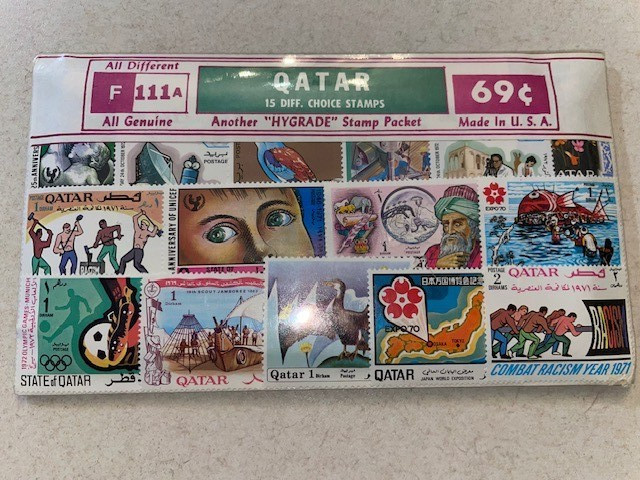 Qatar 1971 Scott# 259-66 Mint NH