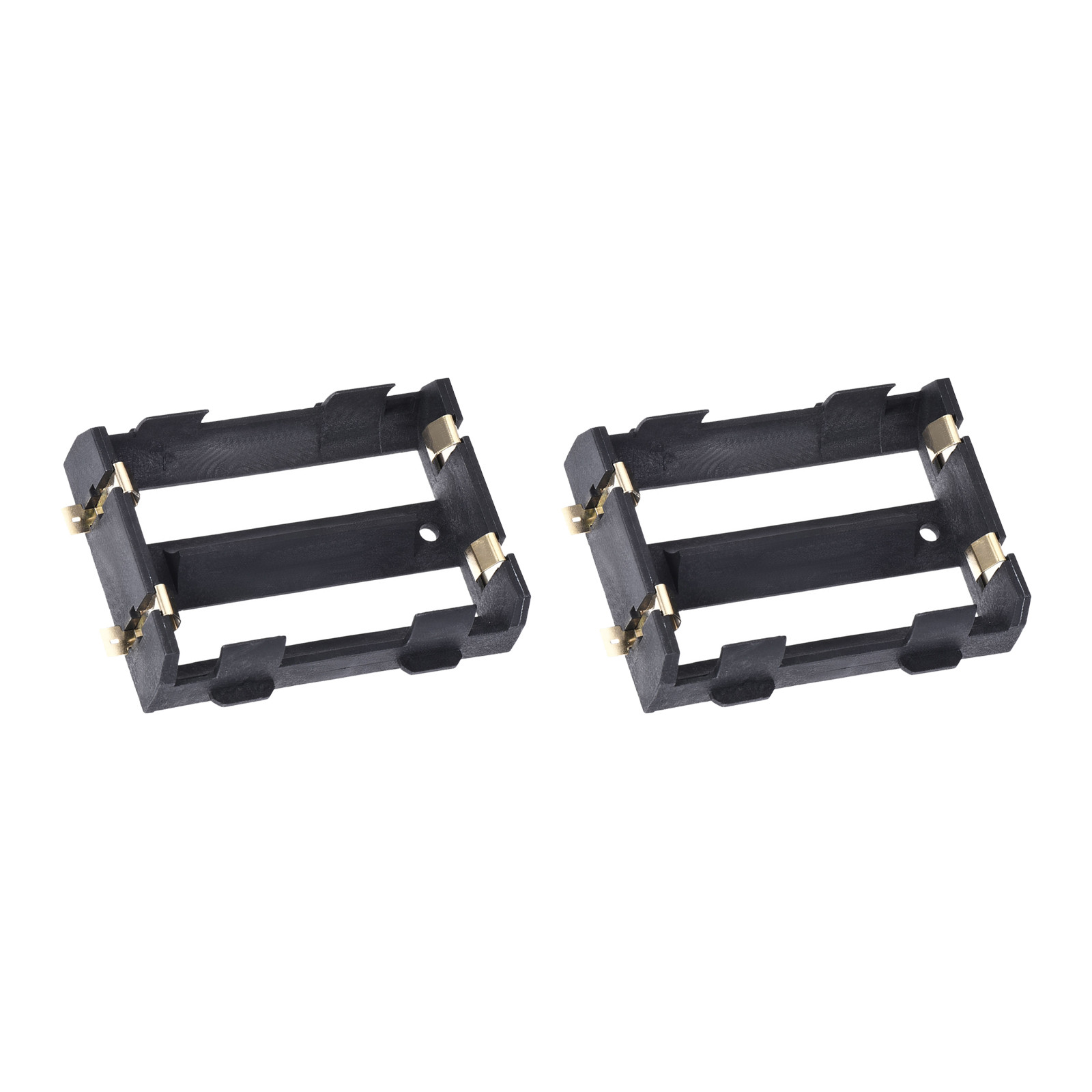 2 Pack 2 x 3.7V 26650 Battery Holder Box Case with Pin for DIY Projects