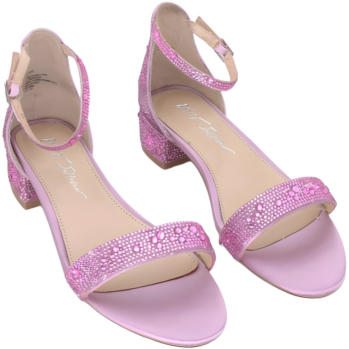 ★Betsey Johnson★K‐POPアイドル愛用★QUINTA★サンダル Betsey Johnson Girls Mari Heeled Sandal, Pink, Size 5 Big