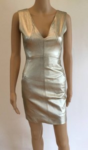 chanel silver dress