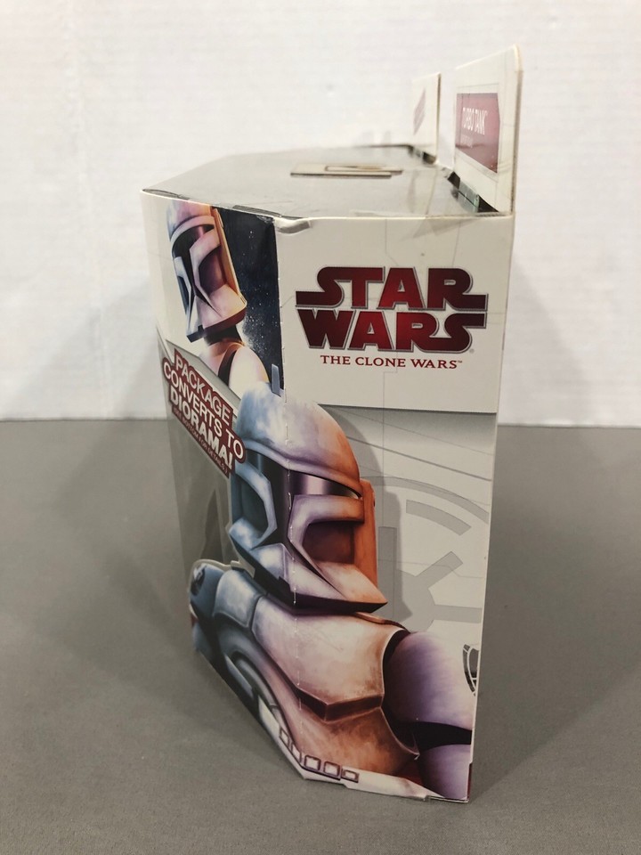 Turbo Tank Support Squad Star Wars – Hasbro, The Clone Wars, 1/18, MIB Scellé (neuf)