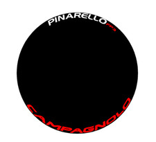 adesivi cerchi Replica - 8  adesivi Pinarello FP3 - H 2,5 cm   cerchio 61 cm