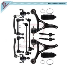 For 03-14 Volvo XC90 14Pcs control arm tie rod end Steering ball joint sway bar