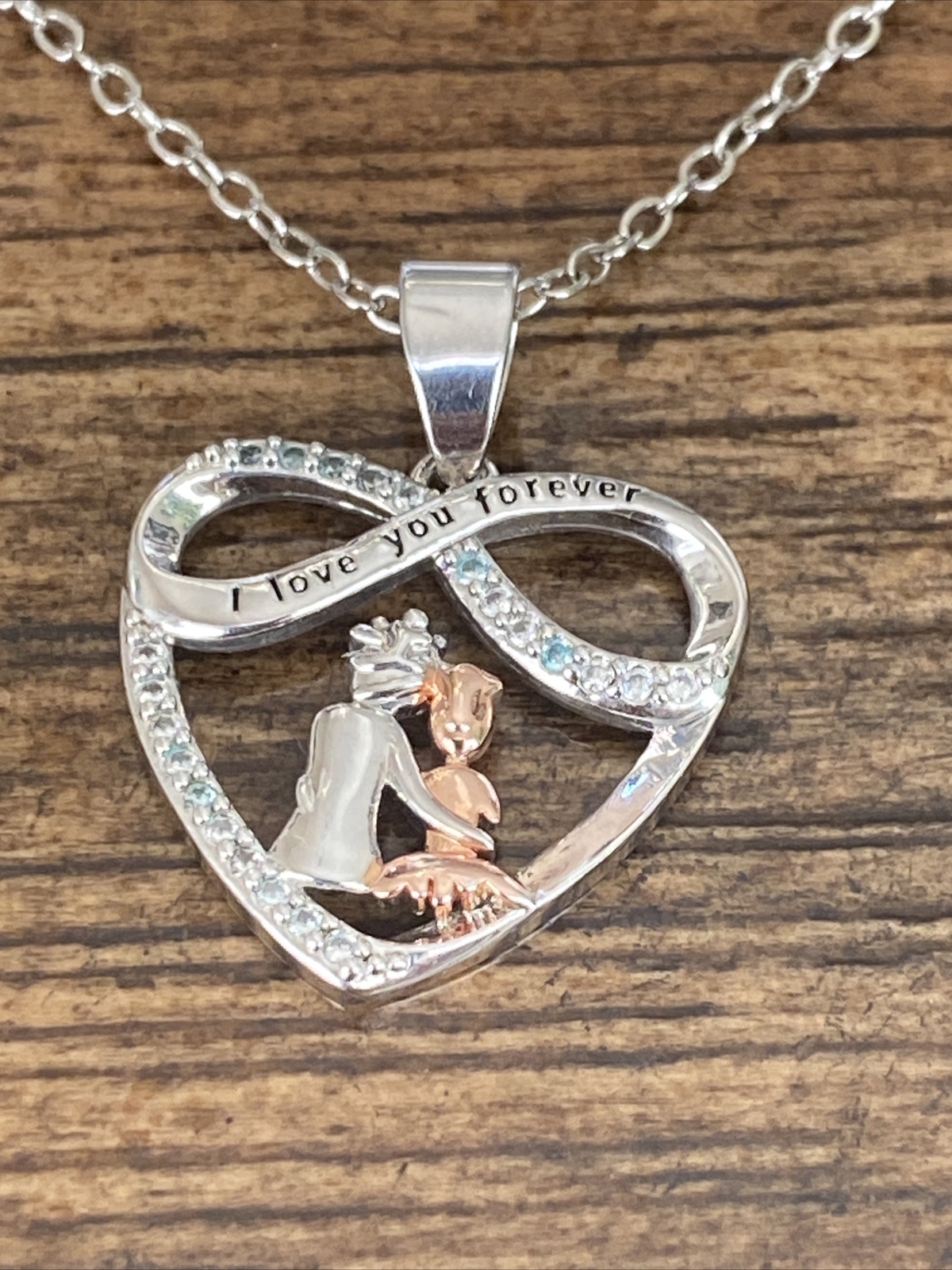 Silver Set, Rhinestone, CZ? Crystal ? Bead Two To… - image 11