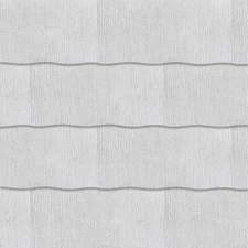 GAF Fiber-Cement Siding Shingle Wavy Edge Fire/Freeze-Thaw Resistant (18-Bundle)