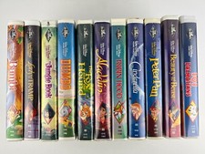 Walt Disney The Classics Black Diamond VHS Tape You Pick Title Updated 103025