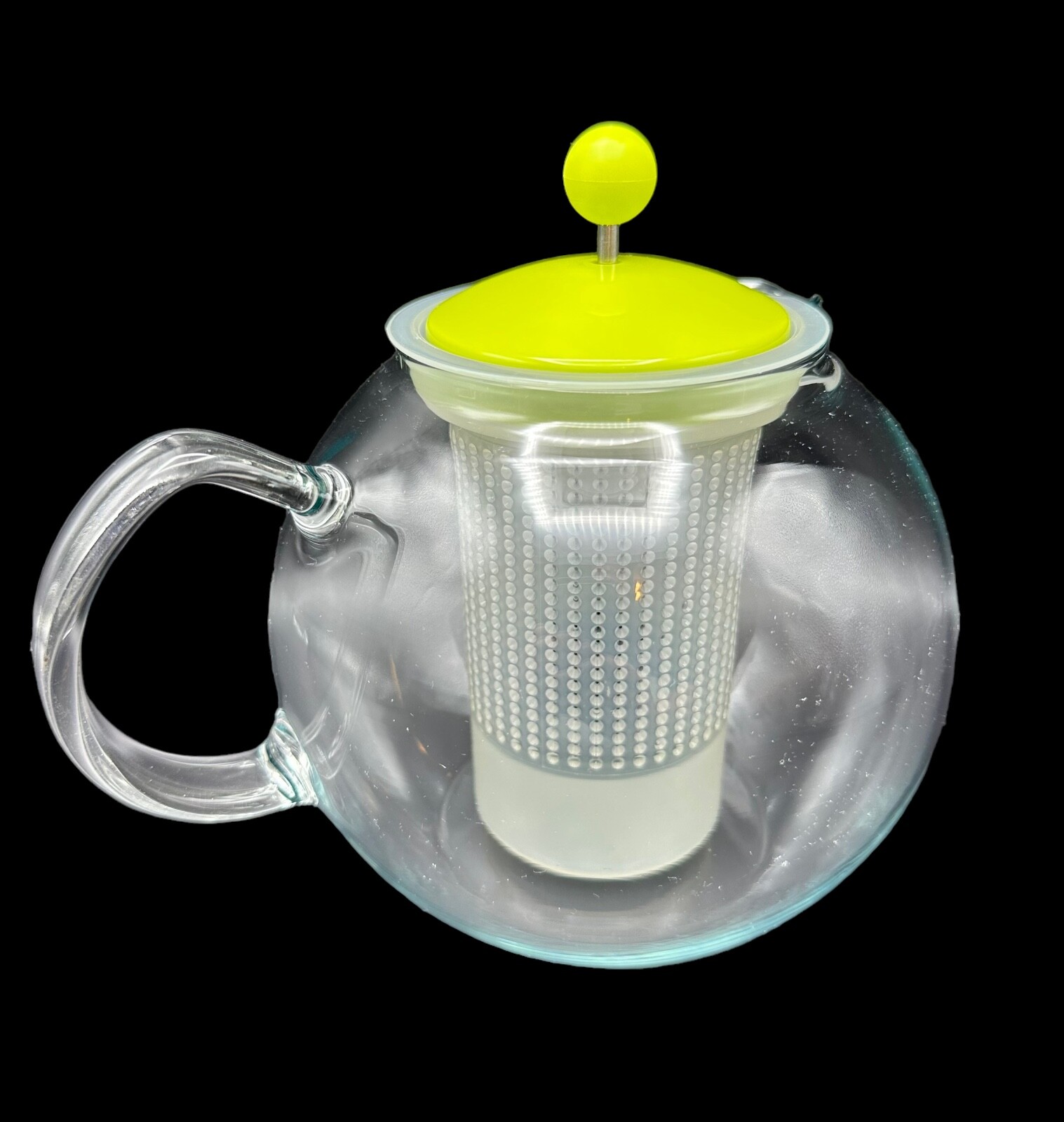 Bodum ASSAM Tea Pot Permanent Filter with Glass Handle 1.5 L (Lime