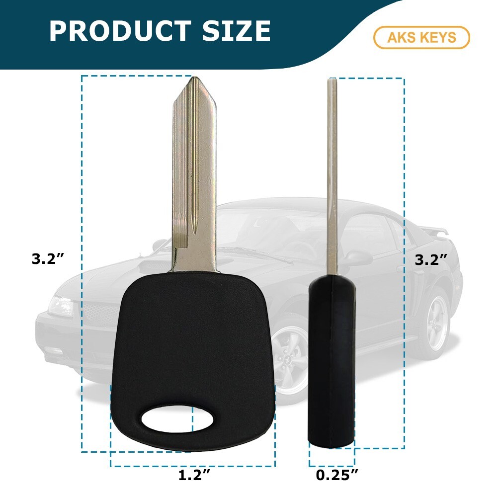 Replacement for Ford F-150 F-250 1999 2000 2001 2002 2003 Chip Transponder Key