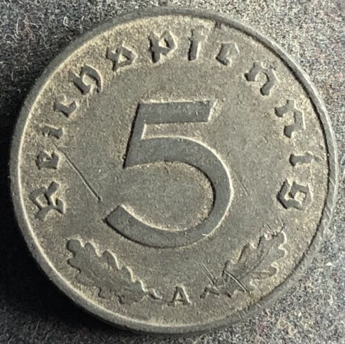 5 Reichspfennig 1943 A Deutsches Reich KM#100 K180923/0E - Bild 1 von 2