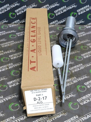 NEW Krueger Sentry D-2-17 Krueger Sentry Gauge Type D 2'' Opening 17'' Depth Tank