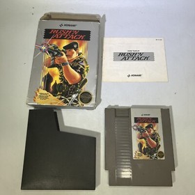 Rush'n Attack Nintendo Entertainment System 1987 Nes CIB #ML