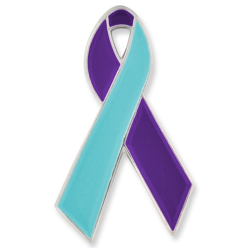 PinMart's Suicide Prevention Awareness Ribbon Enamel Lapel Pin | eBay