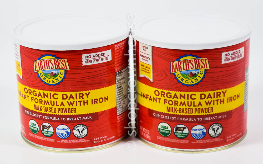 Organic Dairy Infant Organic Baby Formula Earth's Best