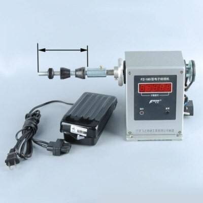 Electric counting winding machine Adjustable type semi-automatic winding Tool