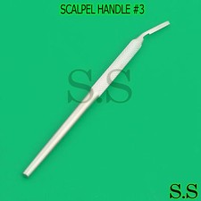 1 O.R PREMIUM GRADE ROUND SPECIAL PATTERN SCALPEL HANDLE #3 CURVED SURGICAL