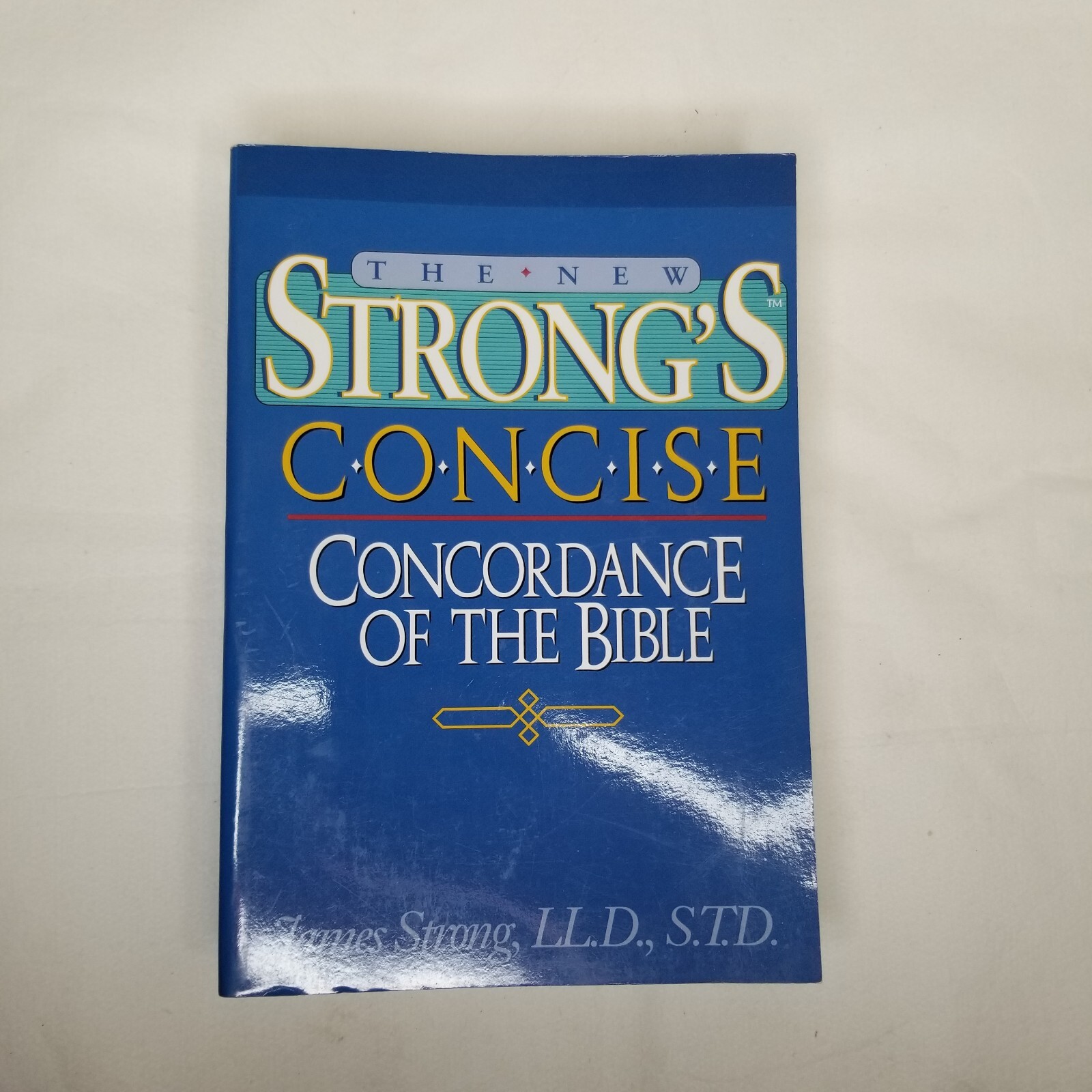 The New Strong's Concise Concordance Of The Bible Book Soft eBay