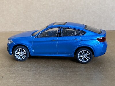 CMC Toys BMW X6M, Die Cast, 1:43 Scale, Official BMW, Blue, Rare