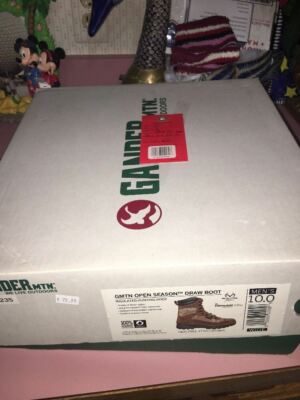 Gander Mountain Herren Offen Saison Ziehen 9 '' 400g Isoliert Jagd Boot Größe 10
