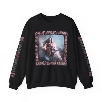 Bladee Spiderr Drain Gang Album Tour Merch Longsleeve Sweatshirt - All Sizes