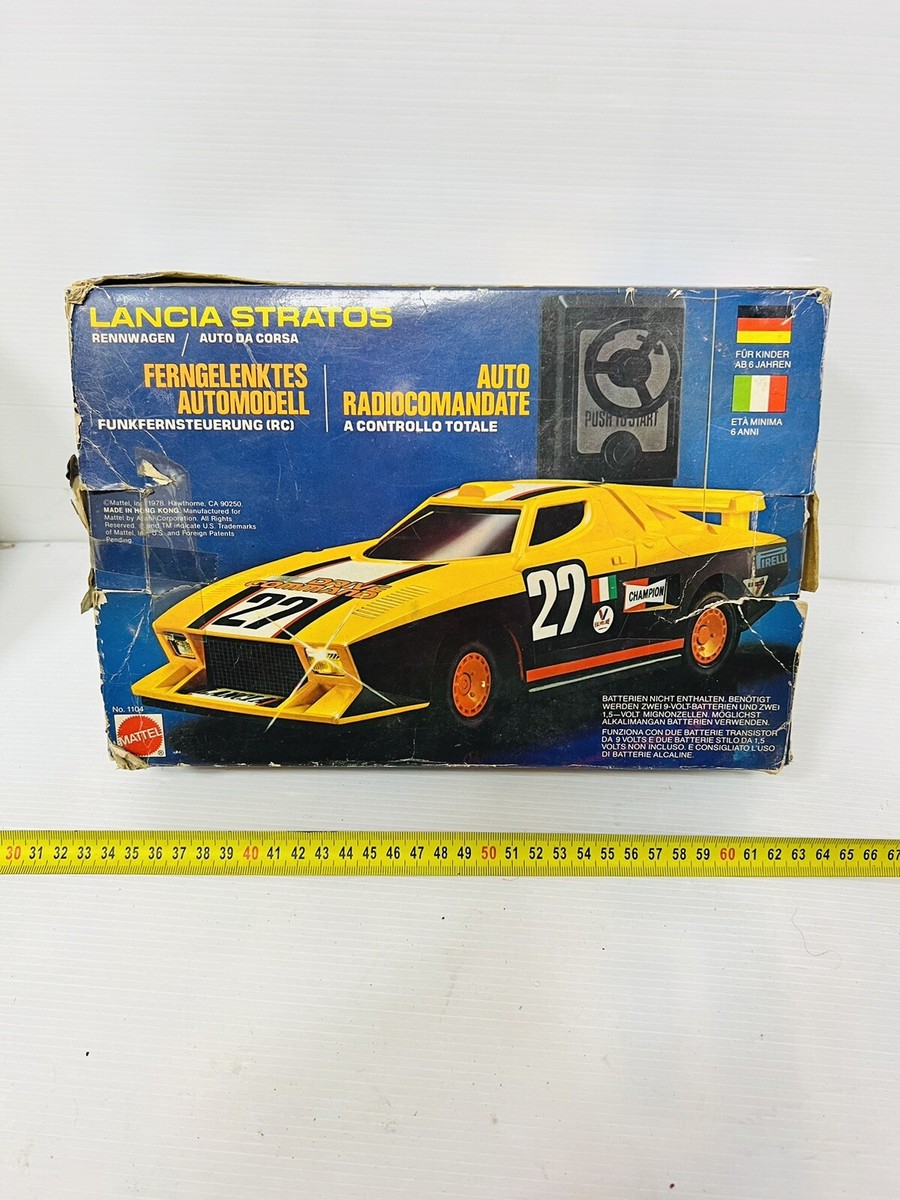 Lancia Stratos Drive Command Mattel, Vintage Not Tested | eBay