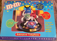 M M's Red Green Blue Animated Telephone Lights Up  Talks Landline