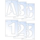 Stencil Kit Lettere E Numeri Scan 9403 25Mm