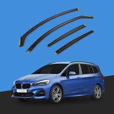 BMW 2 Series F46 2014-2021 5 Door Gran Tourer Wind Deflectors 4pc Tinted Visors