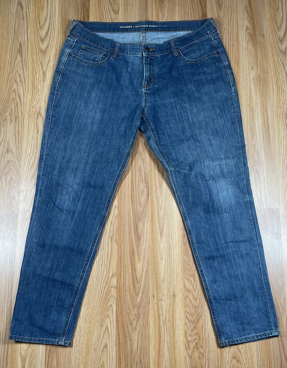 Old navy boyfriend skinny best sale jeans