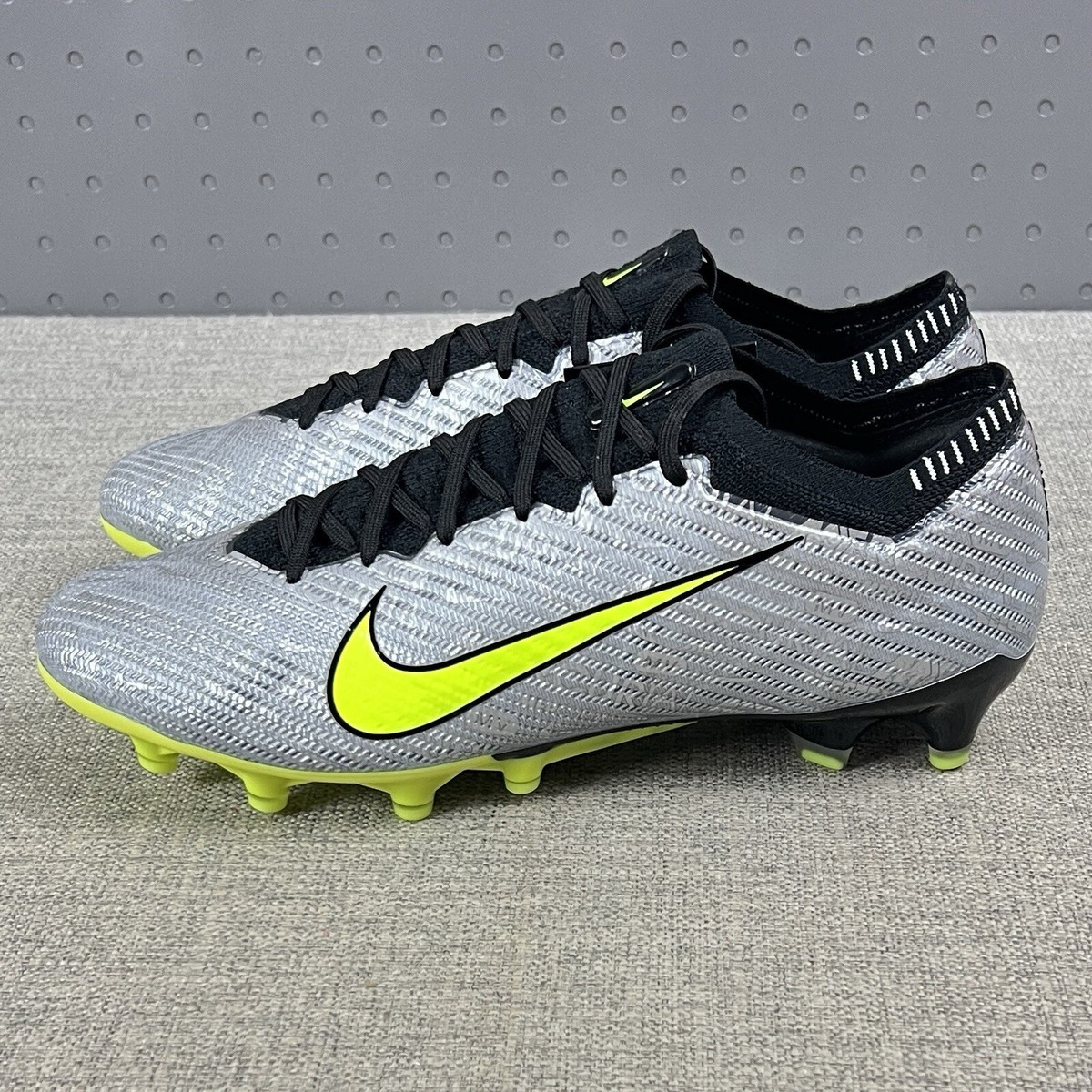 Nike ZM Vapor 15 Elite XXV AG-Pro P Volt Black Silver FJ2969