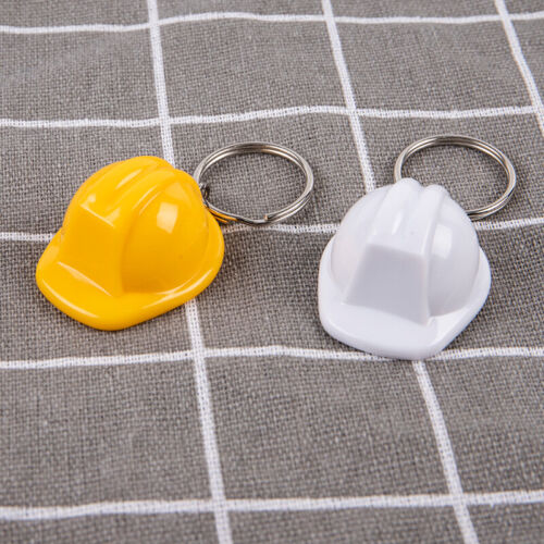 Helmet Hard Hat Keychain Holiday Creative Safety Helmet Keying Jewelry Gi PB - Picture 1 of 11