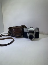 Voigtlander Bessamatic with Color Skopar X 50mm f2.8 Lens With Case - Untested