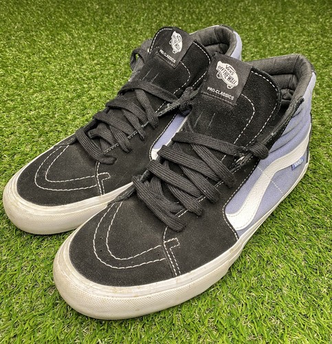 Mens 721454 Black Suede Blue Canvas | eBay