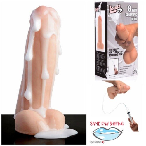 loadz 8.5 inch vibrating squirting dildo X5 Plus Mambo Vibe 9.25