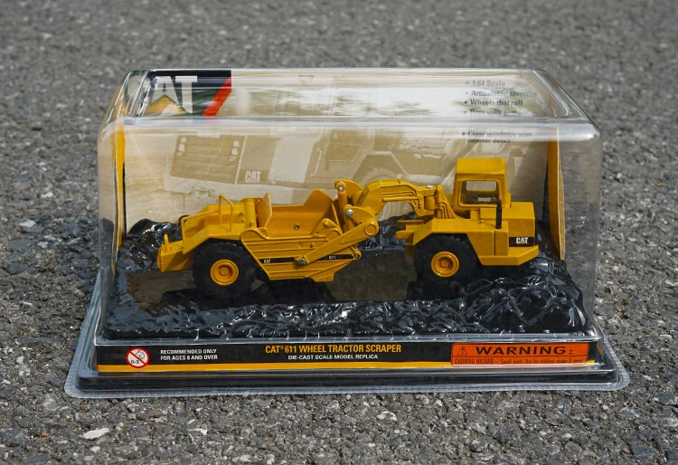   1/50 Caterpillar CAT Military Wheel Tractor Truck Soil Compactor Grader MODEL - Image 4 of 4