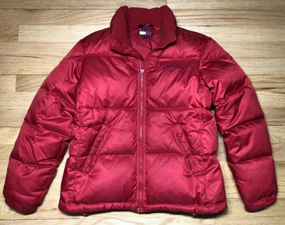 hilfiger denim puffer jacket