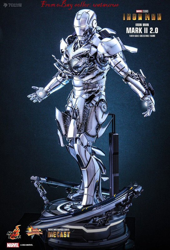 ホットトイズ MMS733D59アイアンマン・マーク2（2.0) Ironman Hot Toys MMS733D59 Ironman 1 Ironman Mark 2 1/6 Scale Collectible