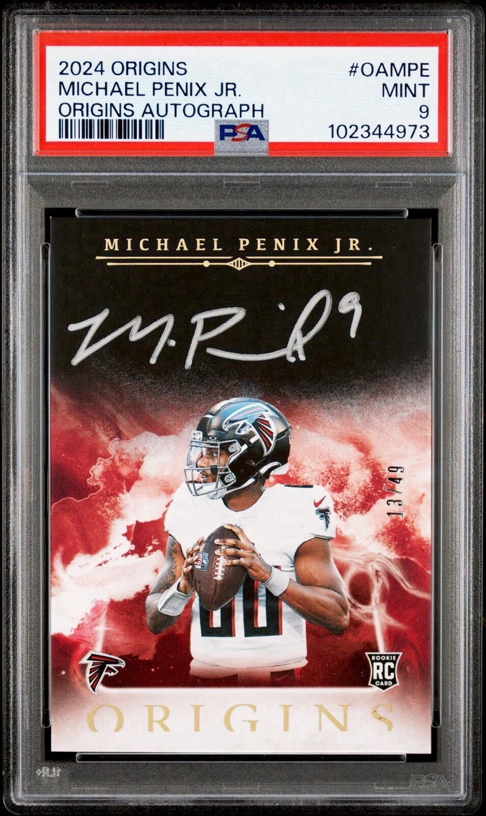 Michael Penix Panini Origins Origins Autographs #OAMPE Base