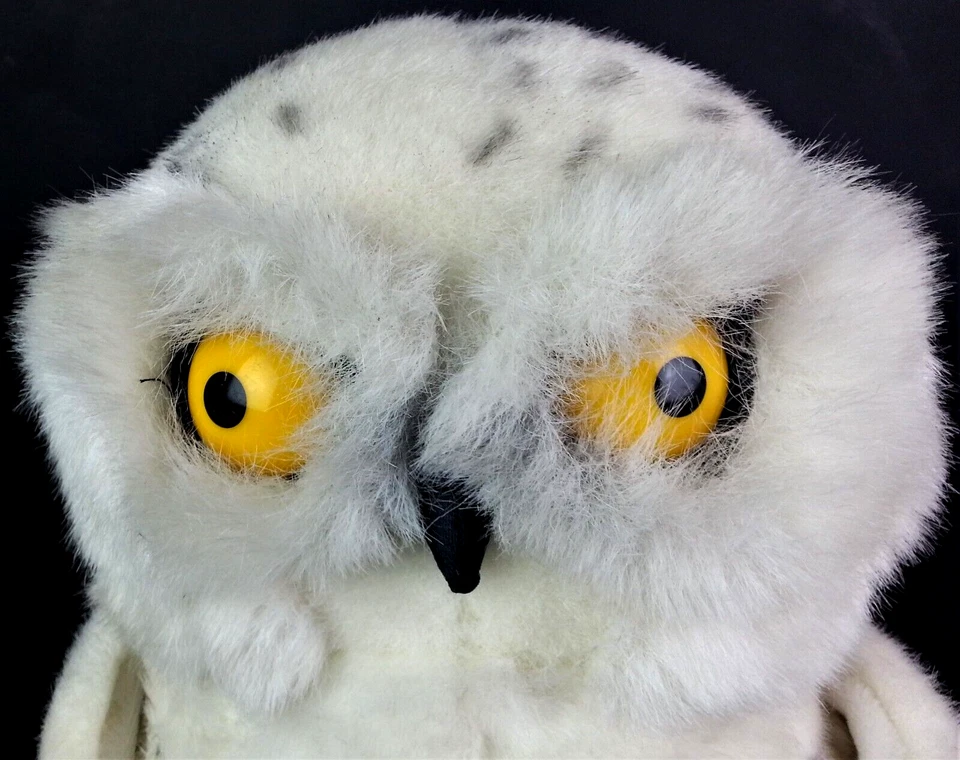 Mack the Snowy Owl Stuffed Animal Discovery Channel Wild Life Plush w/ Tags Y2K - Image 2 of 4