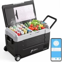 KüHlbox Tragbar Dual-Zone -20°C Bis +20°C 45L Mit Bluetooth-App 12V/24V/230V