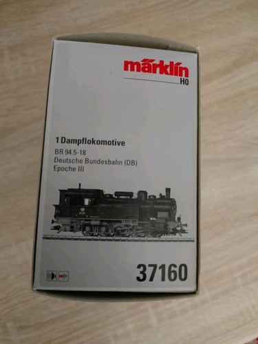 Märklin H0 Dampflokomotive BR 94 1343 Art. 37160. Mit OVP | Condition: Neu: Sonstige (siehe Artikelbeschreibung)