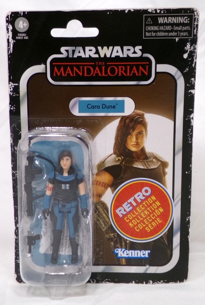 "Star Wars Retro Sammlung The Mandalorianer Cara Dune 3.75 \" Figur Hasbro Neu"-image