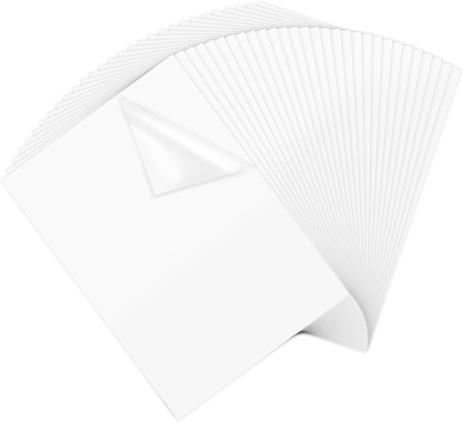 30 Sheet Sticker Paper Printer A4 White Printable Vinyl Sticker Paper Waterproof