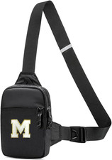 Mini Sling Bag for Men Crossbody,Small Chest Bag Casual Trendy Waterproof Lightw