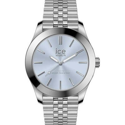 Ice Watch ICE steel Silver Light Blue 024744 Damen Edelstahl 34 mm