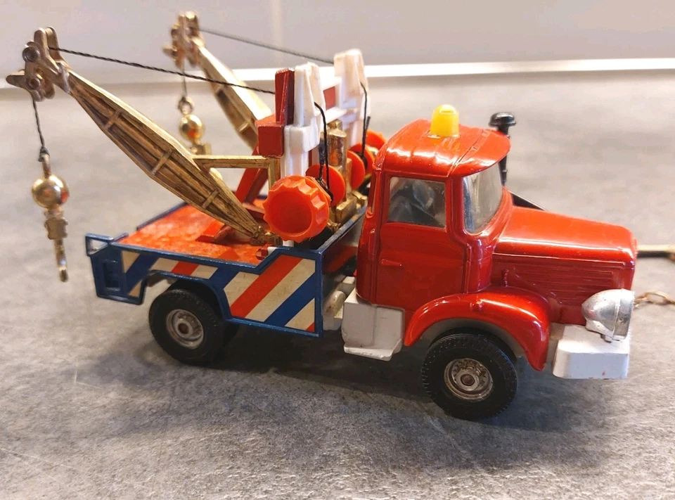 Corgi Major Holmes Berliet Wrecker Tow Truck No. 1144 Made in England - Immagine 2 di 4