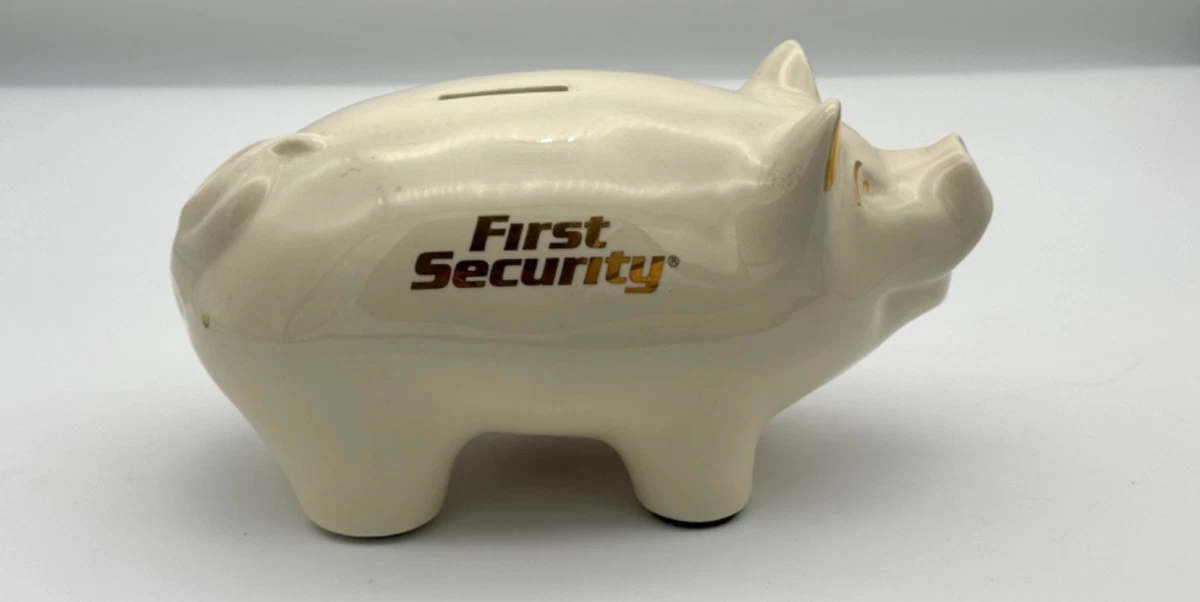 Ceramic Collectible Promotional Piggy Banks for sale | eBay