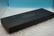 NOMOS Glashütte Box schw Holz inkl original Mikrofasertuch Tangente Ludwig Club
