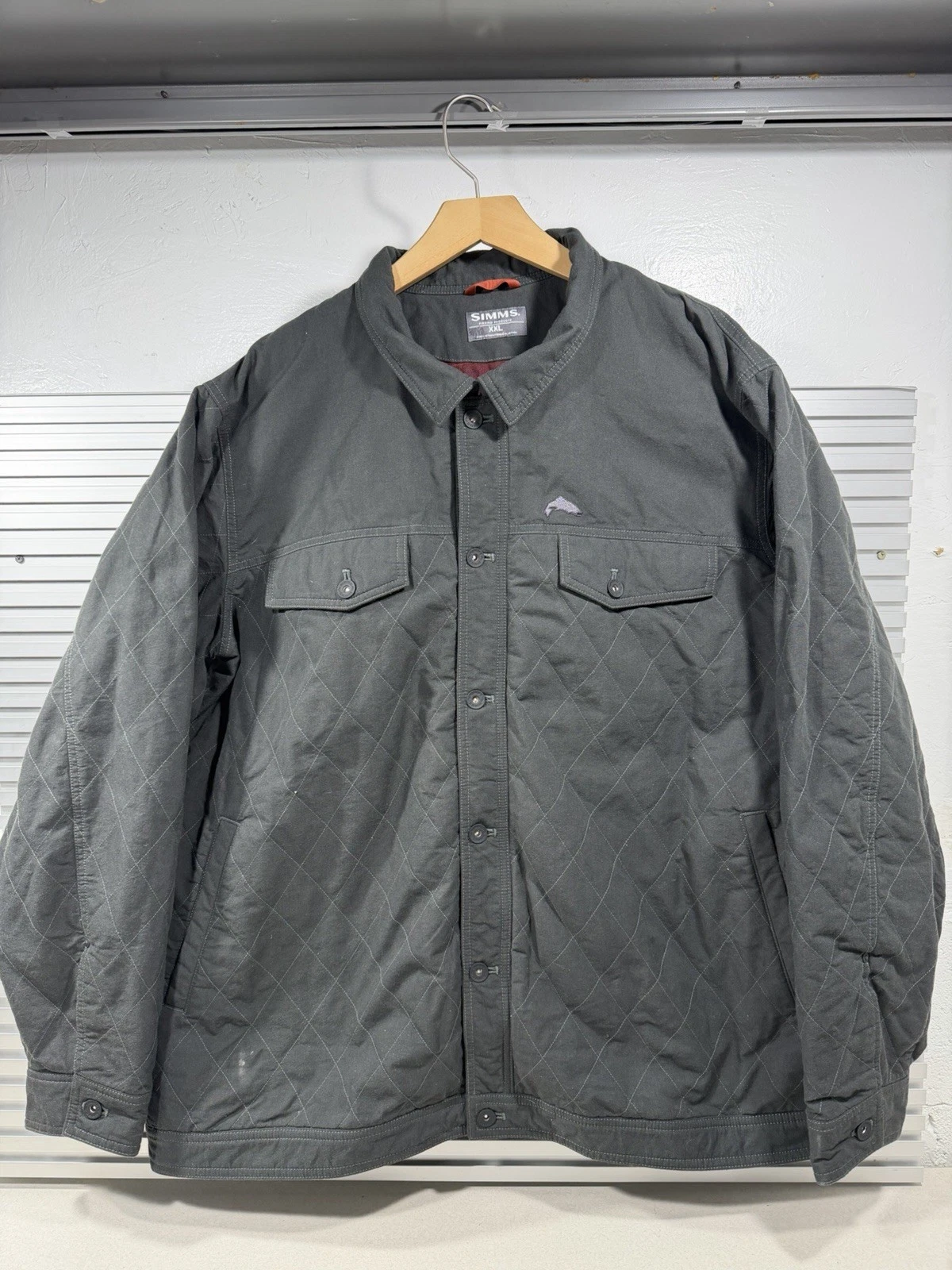 Simms Dockwear Rugged Quilted Jacket - Cordura Fabric- Size XXL- READ Please
Opens in a new window o