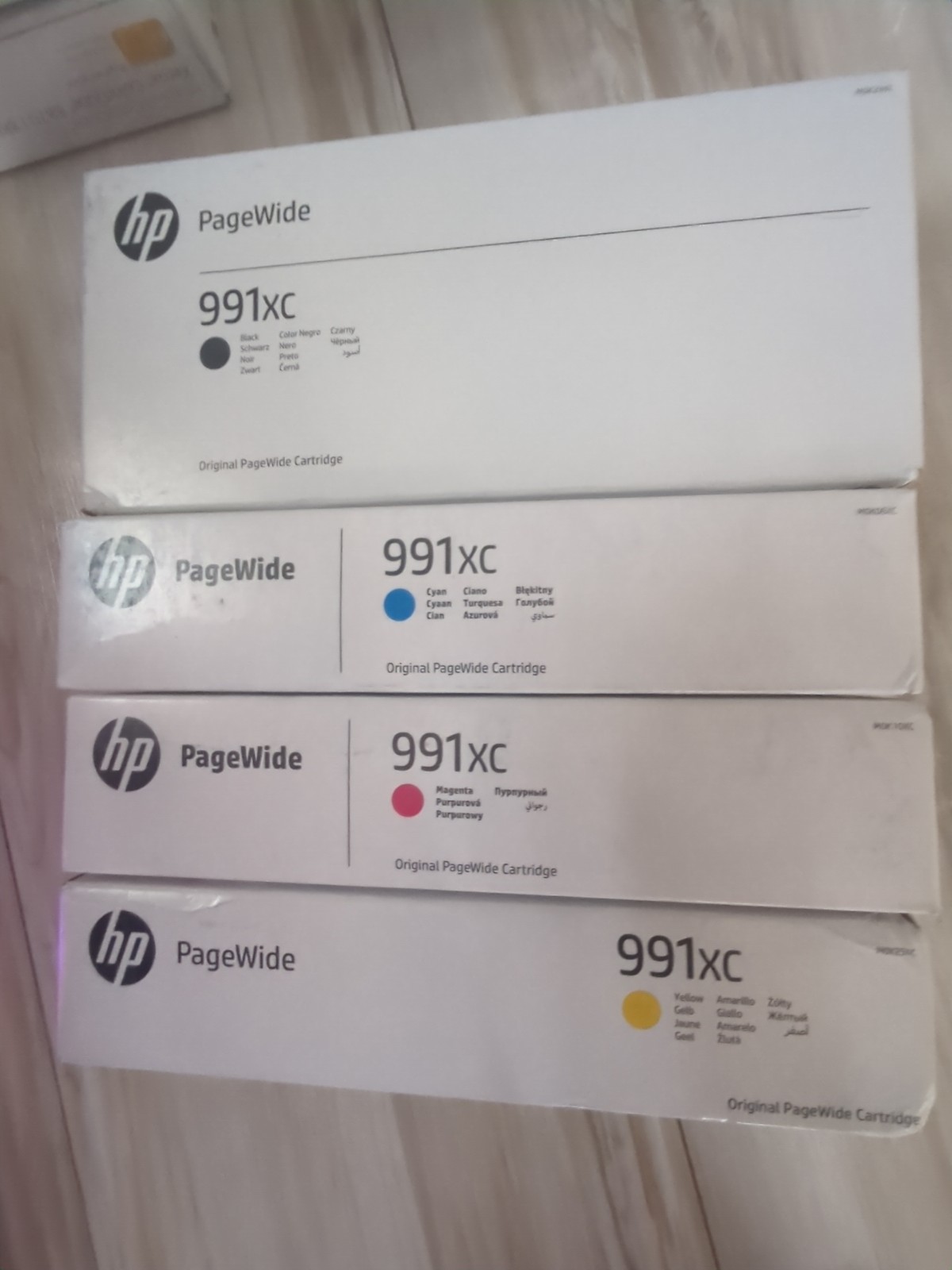 Encre HP 991XC haute densité pour une netteté professionnelle sur PageWide Pro P77760