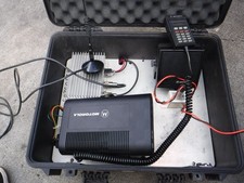 Motorola Vehicular Complete Kit incluye antena microphone amplifier n1274a